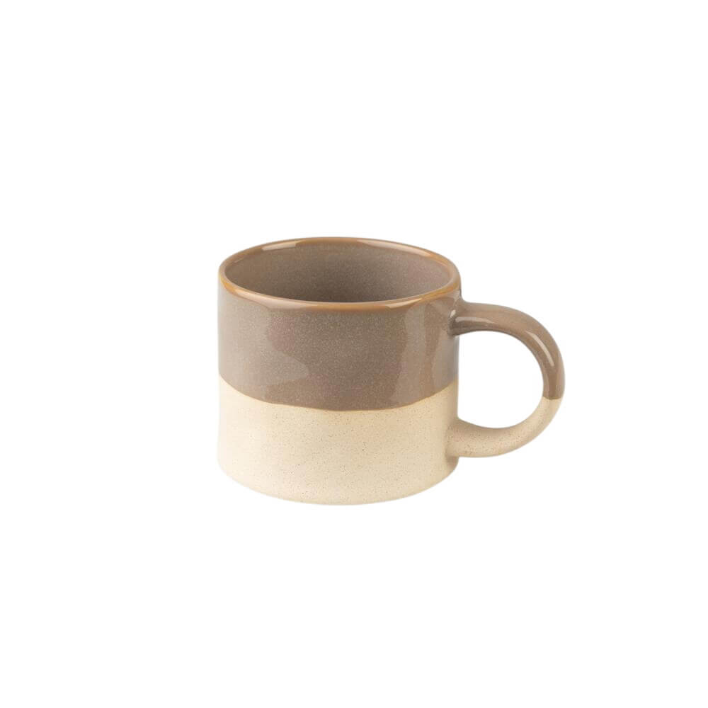 Garden Trading Bladon Half Glazed Mug Truffle